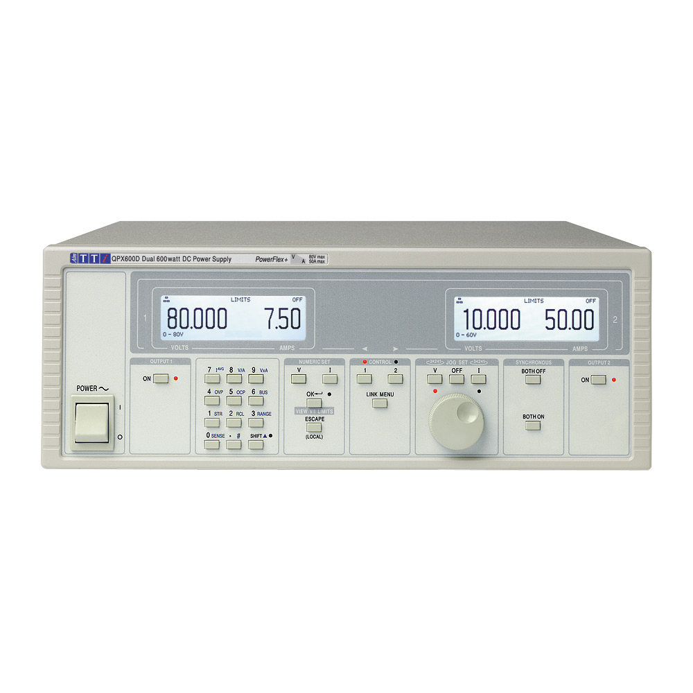 Aim-TTi Digital Bench Power Supply, 2-Output 0 V ac to  80V, 1.2 kW, 50 A Max
