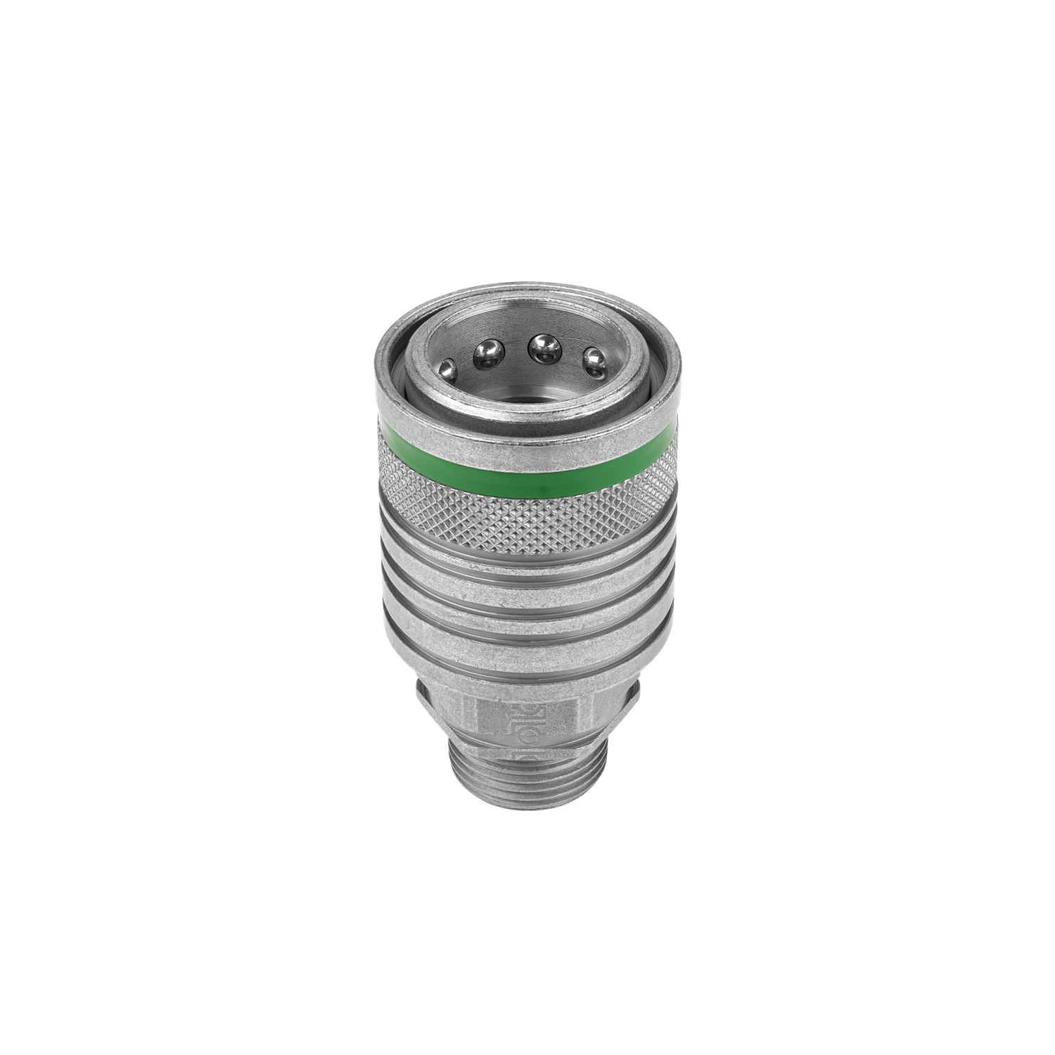 Stauff Carbon Steel Hydraulic Quick Connect Coupling Male G 80 mm, 400 bar