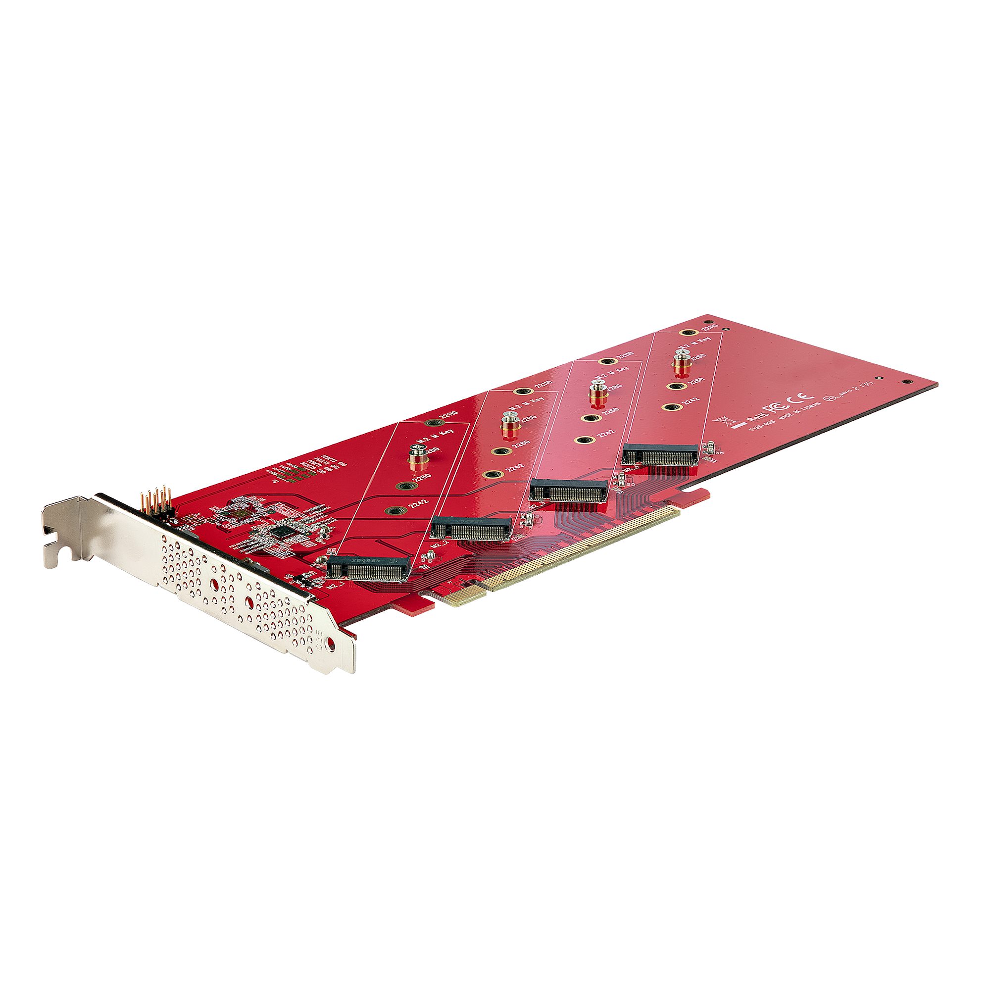 StarTech.com M2 M-Key M.2 Adapter Card 128 x 290 x 23 mm M.2 PCIe, PCIe x16
