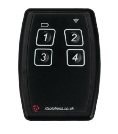 RF Solutions QUANTA-4T4 Transmitter,433 MHz 100 m