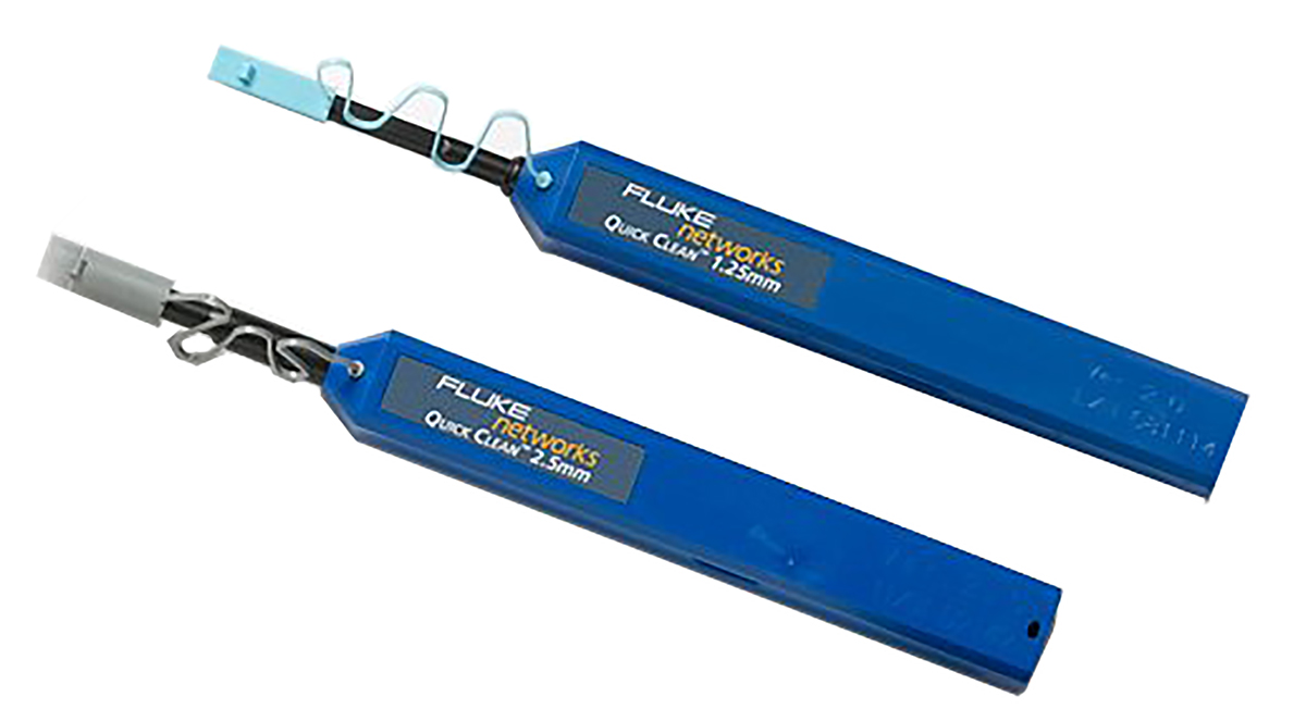 Fluke Networks Cleaner Solution for 2.5 mm Connector, QuickClean-2.5-5P