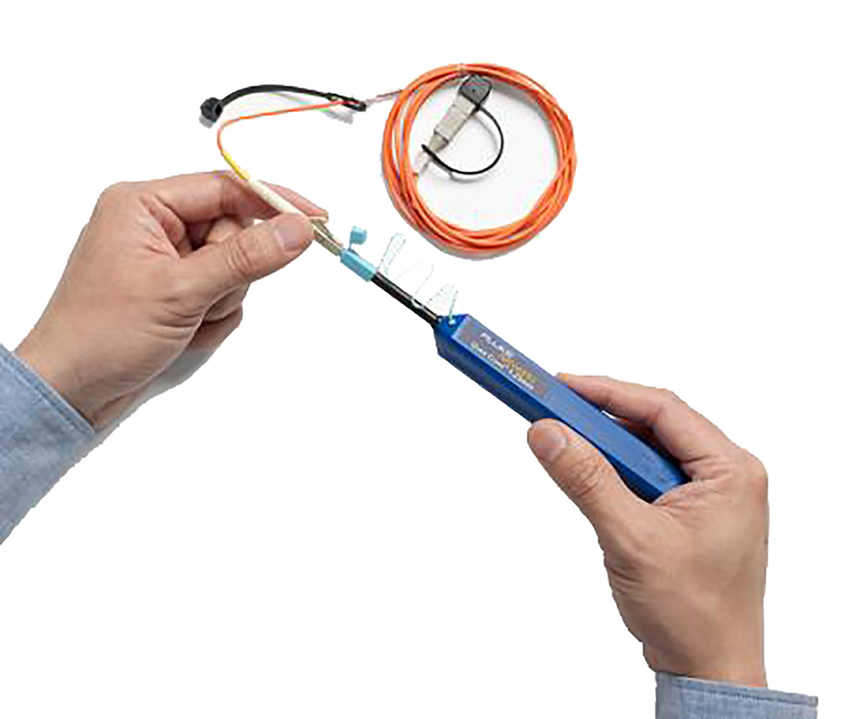 quickclean-25-5p Fluke Networks Cleaner Solution for 2.5 mm Connector, QuickClean-2.5-5P