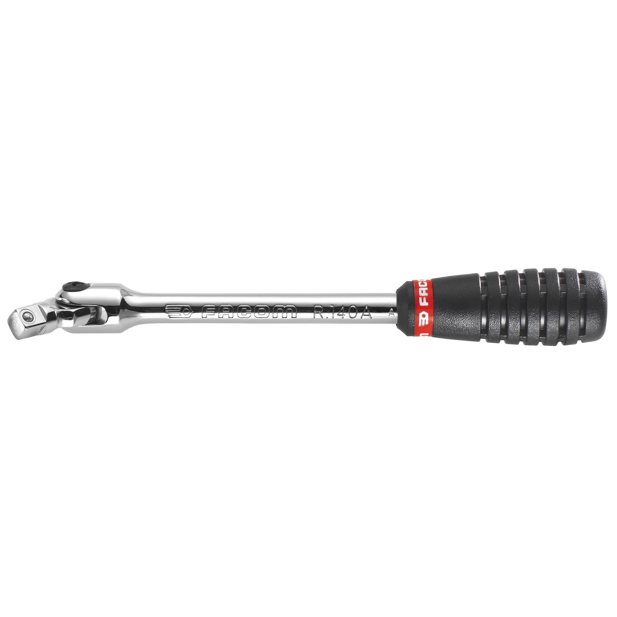 Facom R.140A 1/4 in Square Swivel Handle, 150mm Overall