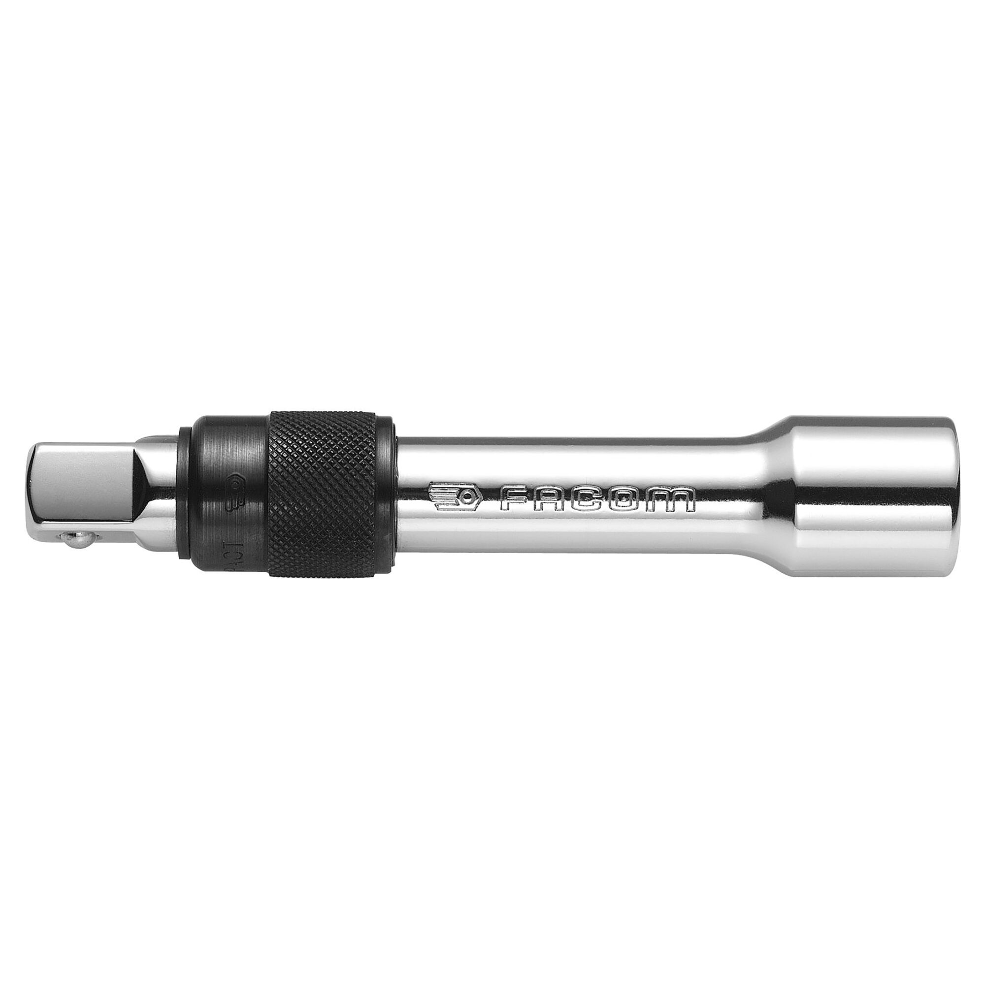 Facom R.210RC 1/4 in Square Locking Extension Bar, 100mm Overall