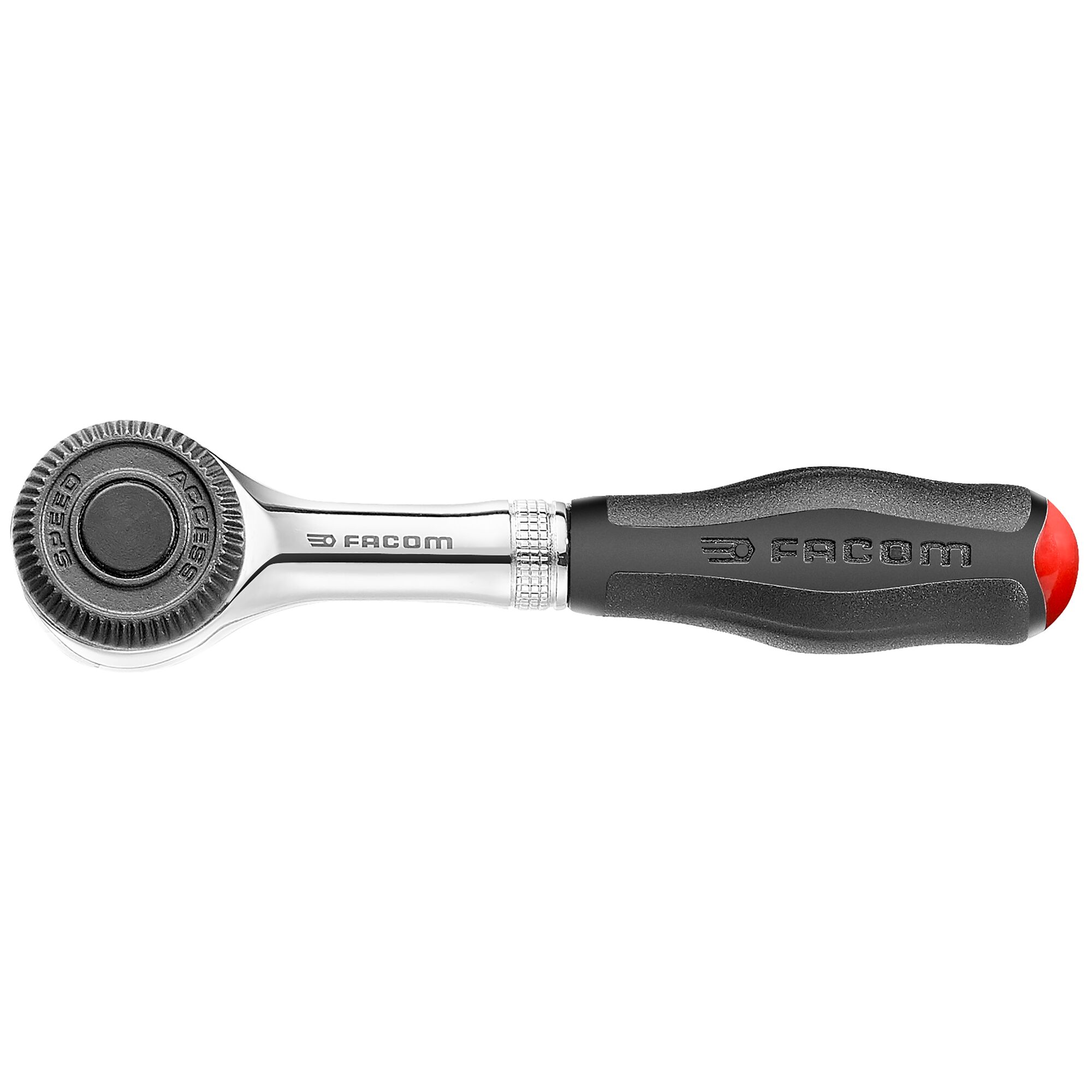 r360 Facom R.360 1/4 in Ratchet with Bi-Material Elastomer Handle, 106mm Overall