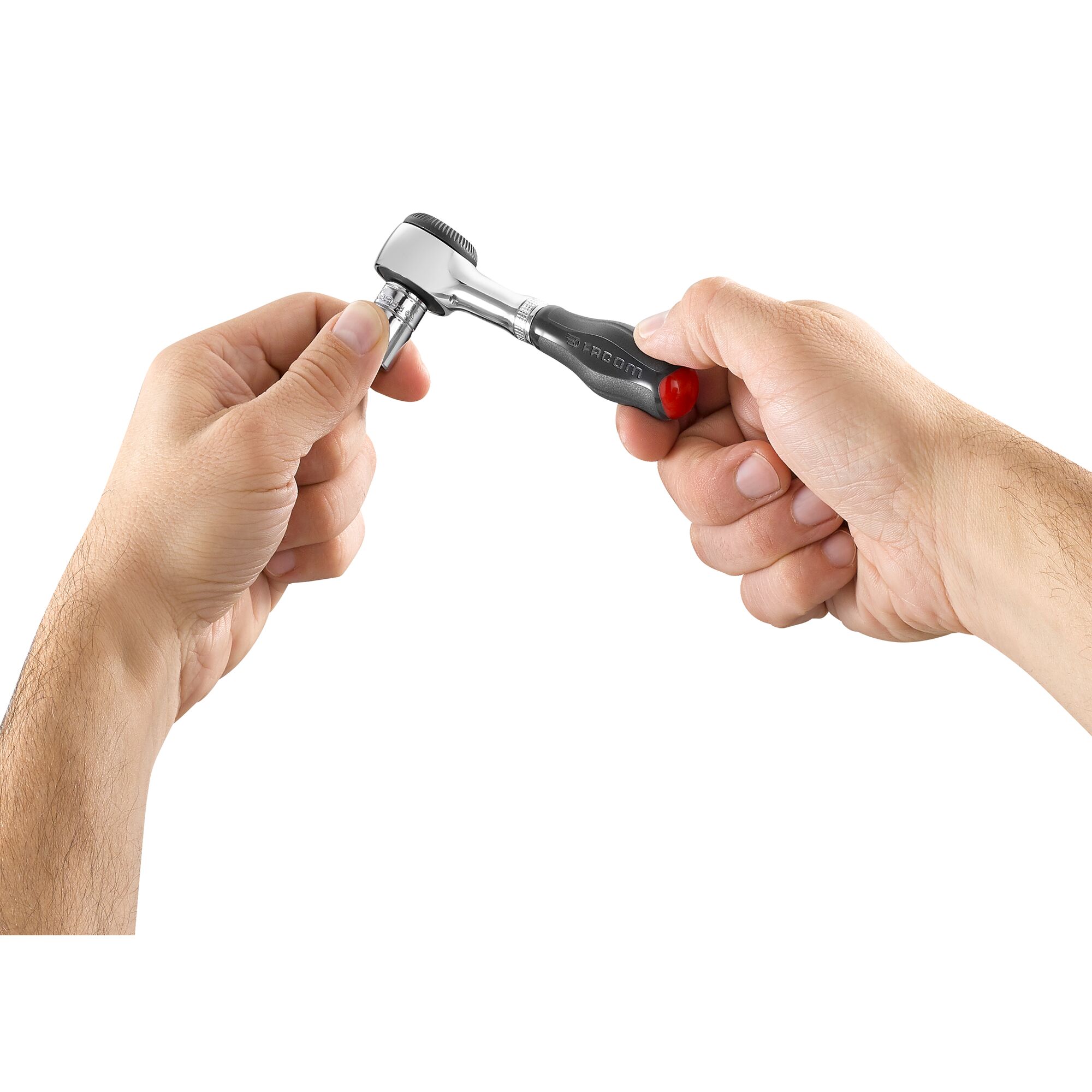 r360 Facom R.360 1/4 in Ratchet with Bi-Material Elastomer Handle, 106mm Overall