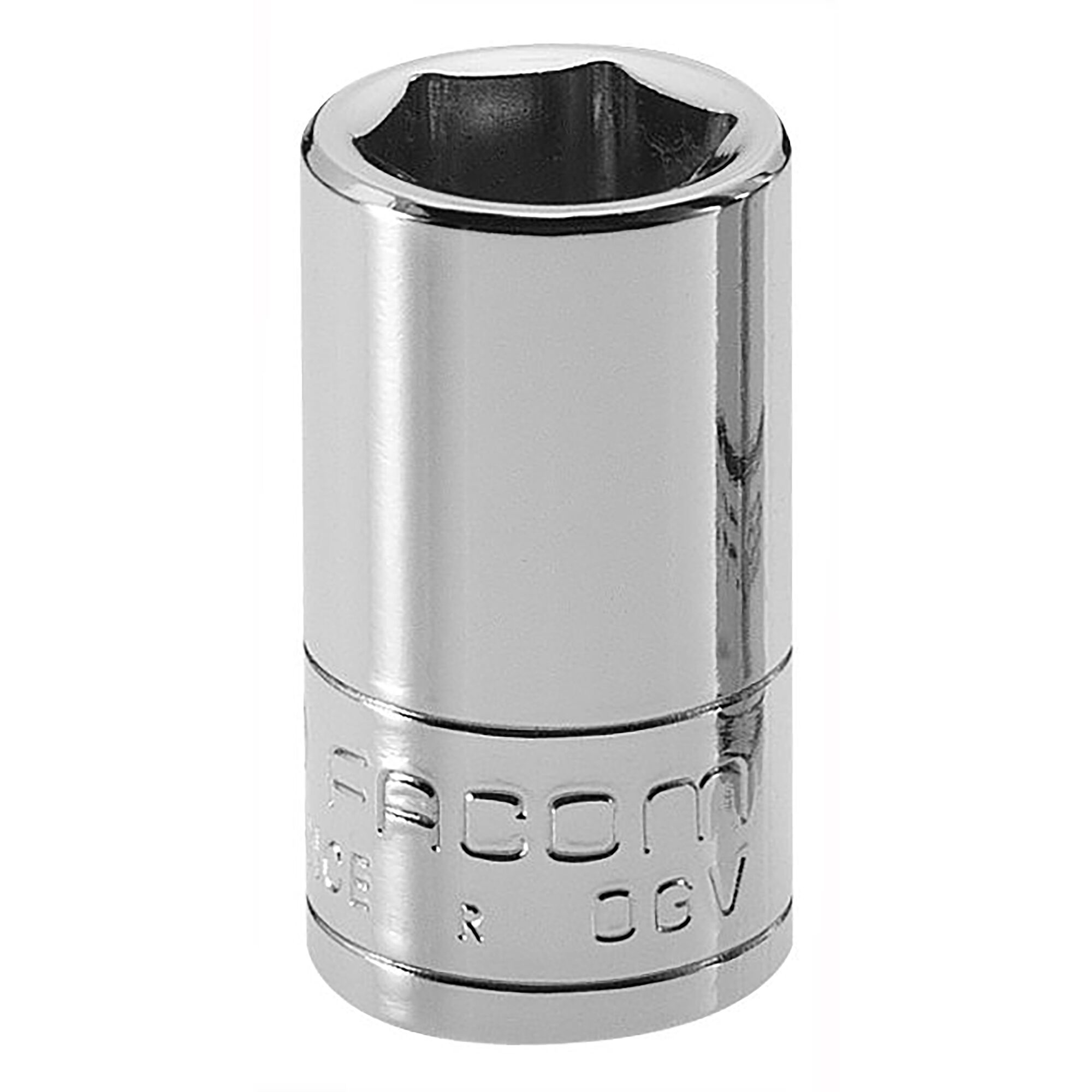 Facom 1/4 in Drive 5/16 in Standard Square, 6.5mm Overall Length