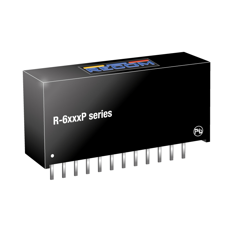 Recom R-6 DC/DC Converter, 9V dc/ 2 A, 24V dc Input, 11V, Through Hole, 85 °C Max Temp -40 °C Min Temp, SIP