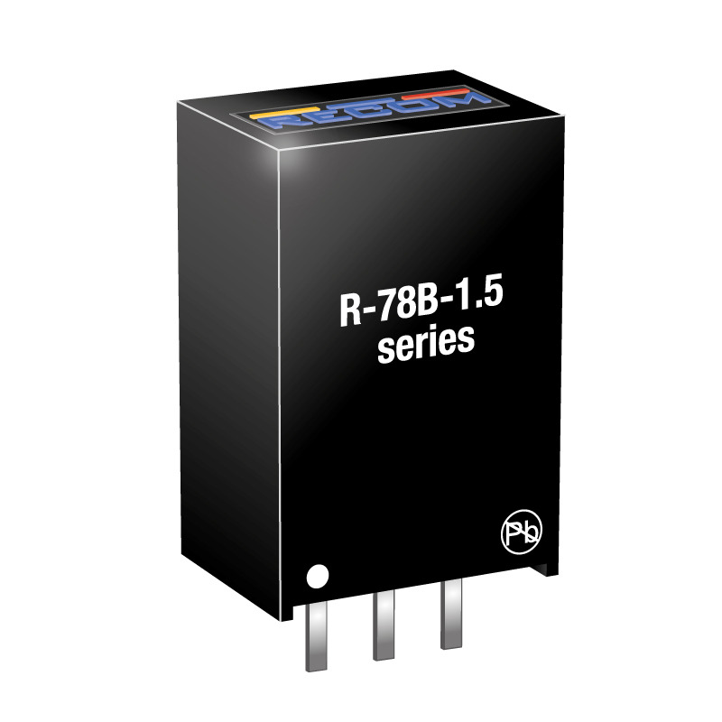 r-78b50-15 Recom Switching Regulator, Through Hole, 5V dc Output Voltage, 1.5 A Output Current, 1 Outputs