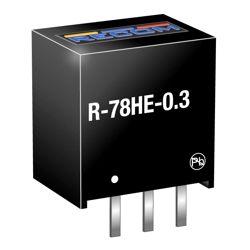 Recom Switching Regulator 72V, 300 mA Output Current, 5 Outputs