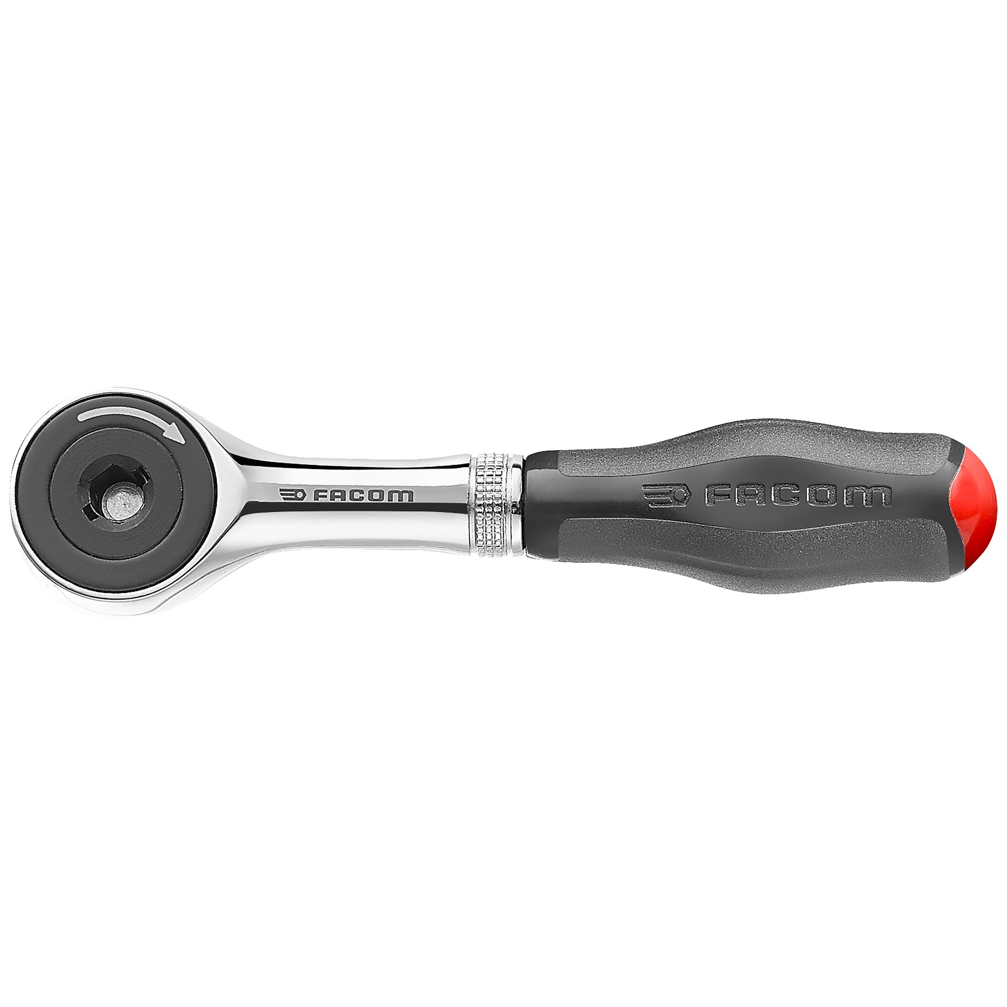 rpe360 Facom R.PE360 1/4 in Ratchet with Bi-Material Elastomer Handle, 120mm Overall