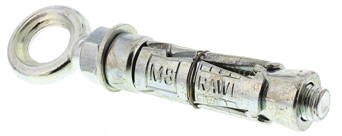 RawlPlug Carbon Steel Masonry Anchor M8 x 98 mm 8 mm