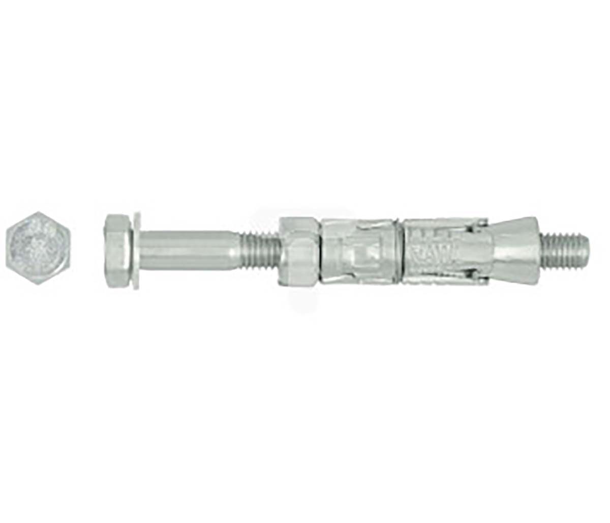 RawlPlug Stainless Steel Masonry Anchor M16 x 150 mm 16 mm