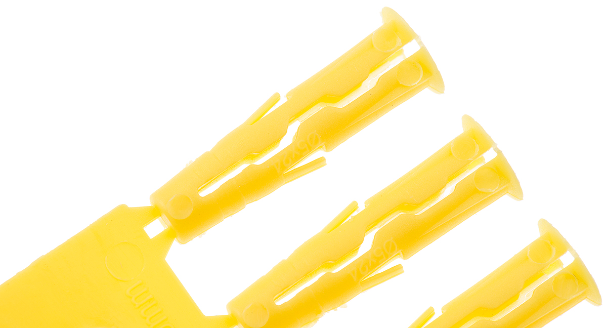 RawlPlug Yellow Plastic Wall Plug, 24 mm Length