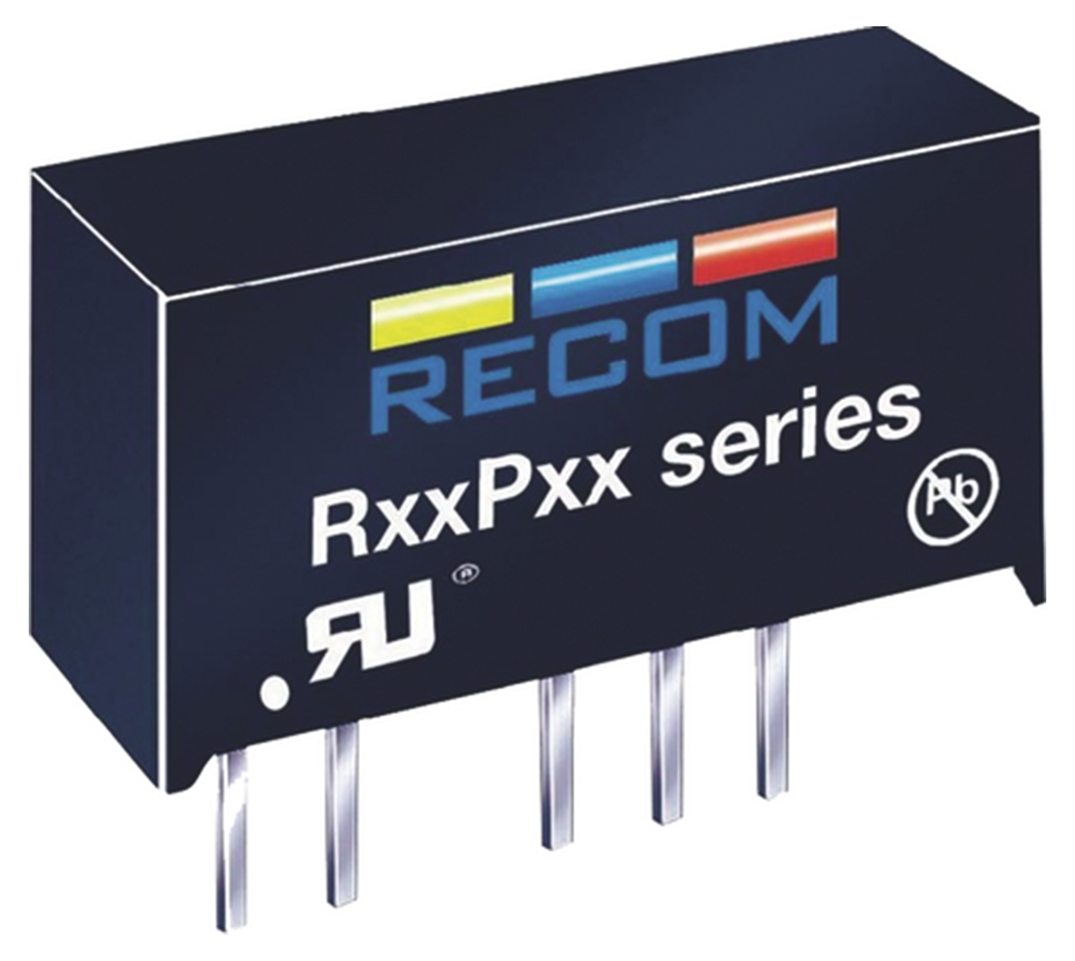 Recom R05P DC/DC Converter, 15V, -15 V/ 33 mA, 5.5V dc Input, 4.5V Input 1 W, Through Hole, 90 °C Max Temp -40 °C Min