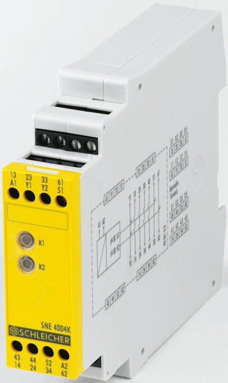 Wieland SNE 4004K Series Output Module, 7 Outputs, 24V ac/dc, 4 NO/3 NC