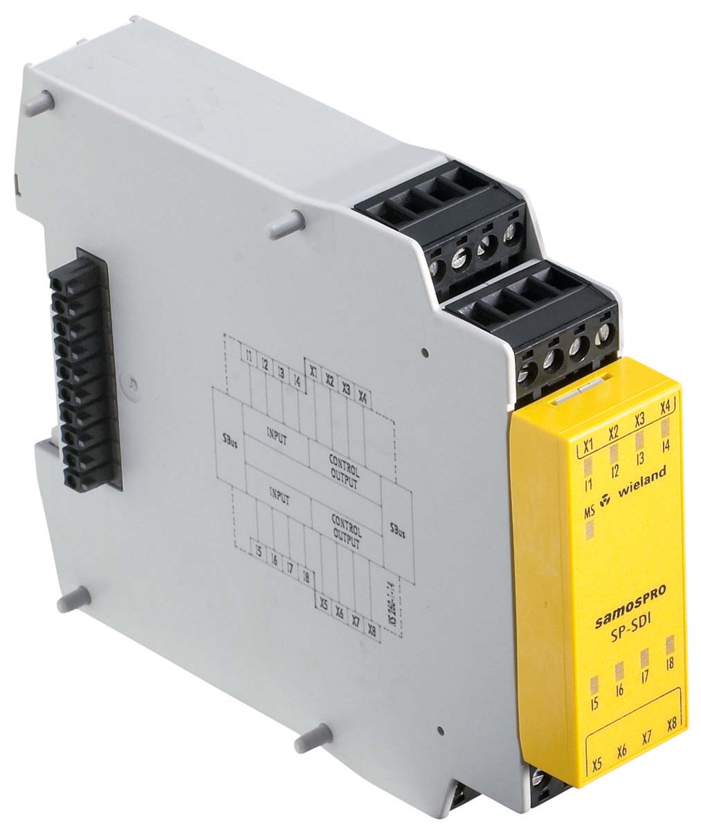 Wieland SP-SDI Series Input Module, 8 Inputs, 2 Outputs, 24V dc