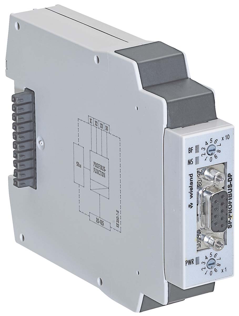 Wieland SP Series Safety Module, 1 Inputs, 24V dc