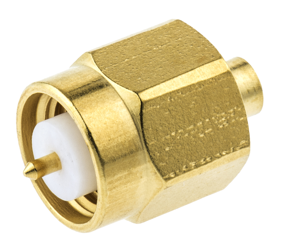 Radiall SMA-COM Series Cable Male SMA, 50 Ω, Straight Body Crimp