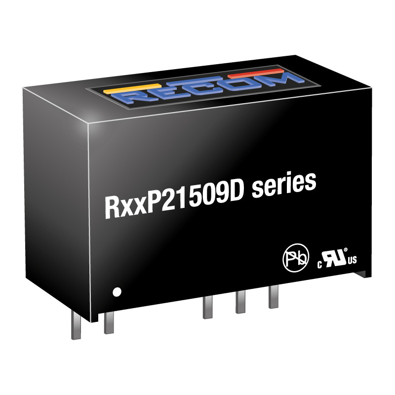 Recom R12P DC/DC Converter, 159V/ 67 mA, 13.2V dc Input, 10.8V Input 2 W, Through Hole, 90 °C Max Temp -40 °C Min Temp,