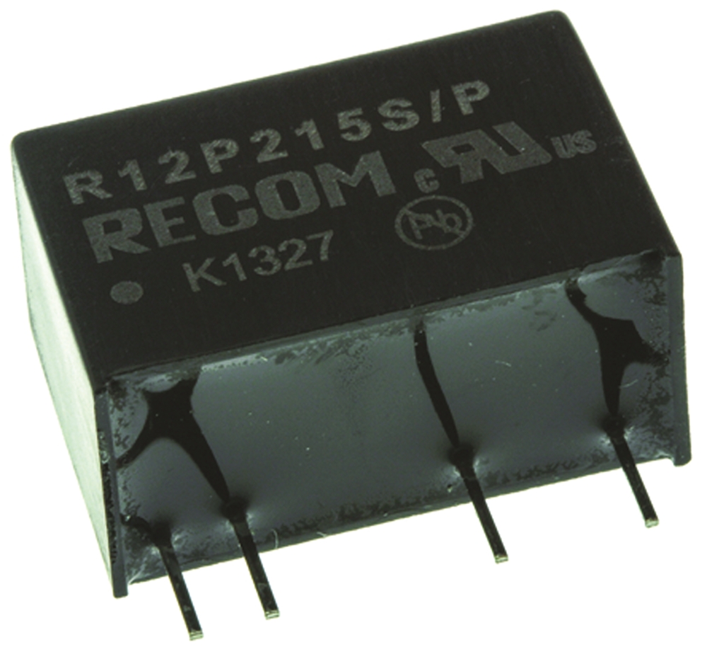 Recom DC/DC Converter, 15V/ 132 mA, 24V Input, 5V Input 2 W, Through Hole, 90 °C Max Temp -40 °C Min Temp, 7-Pin SIP