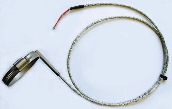 Reckmann PT100 RTD Sensor 6 mm Dia, 400 °C Max