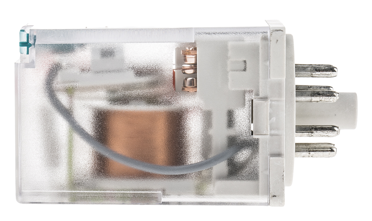 r15-2012-23-1024-wtl Relpol Power Relay, 24V dc Coil, 10A Switching Current, DPDT