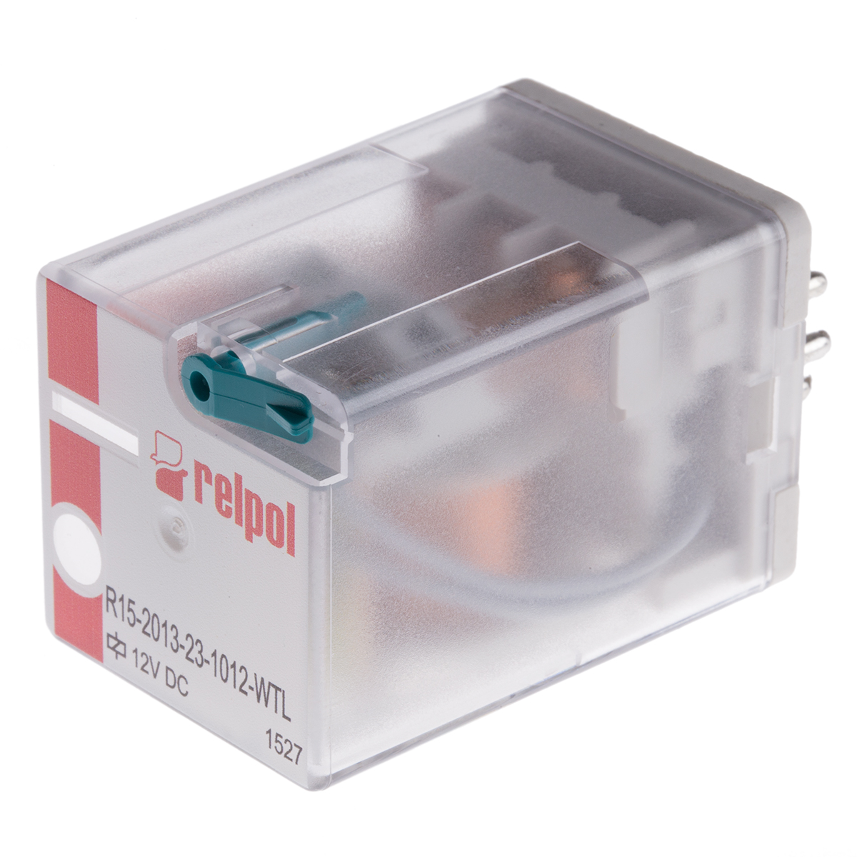 Relpol Power Relay, 12V dc Coil, 10A Switching Current, 3PDT