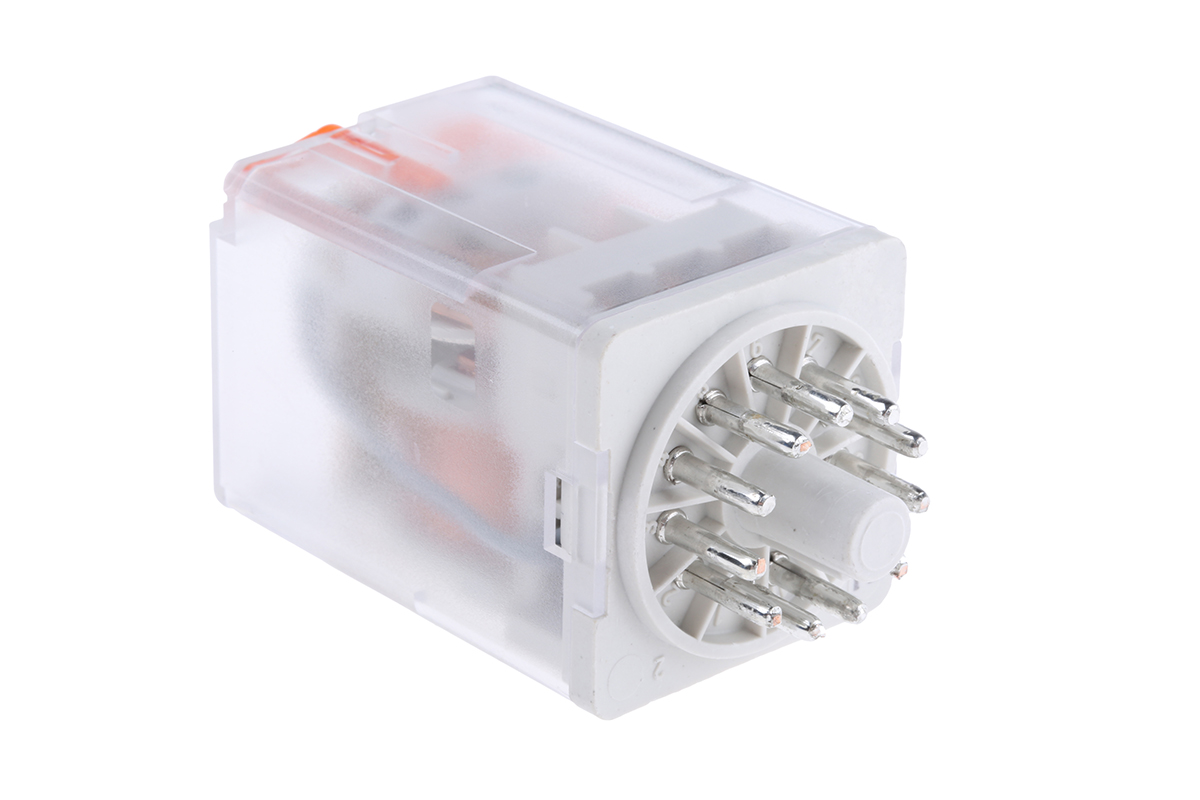 Relpol Power Relay, 230V ac Coil, 10A Switching Current, 3PDT
