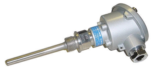 Reckmann PT100 RTD Sensor 6 mm Dia, 100 mm Long, 400 °C Max