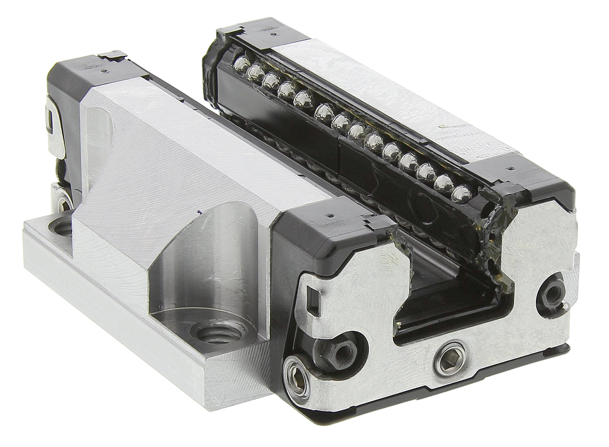 r165121420 Bosch Rexroth Guide Block R165121420 BSHP Series, 28600 N Dynamic Load