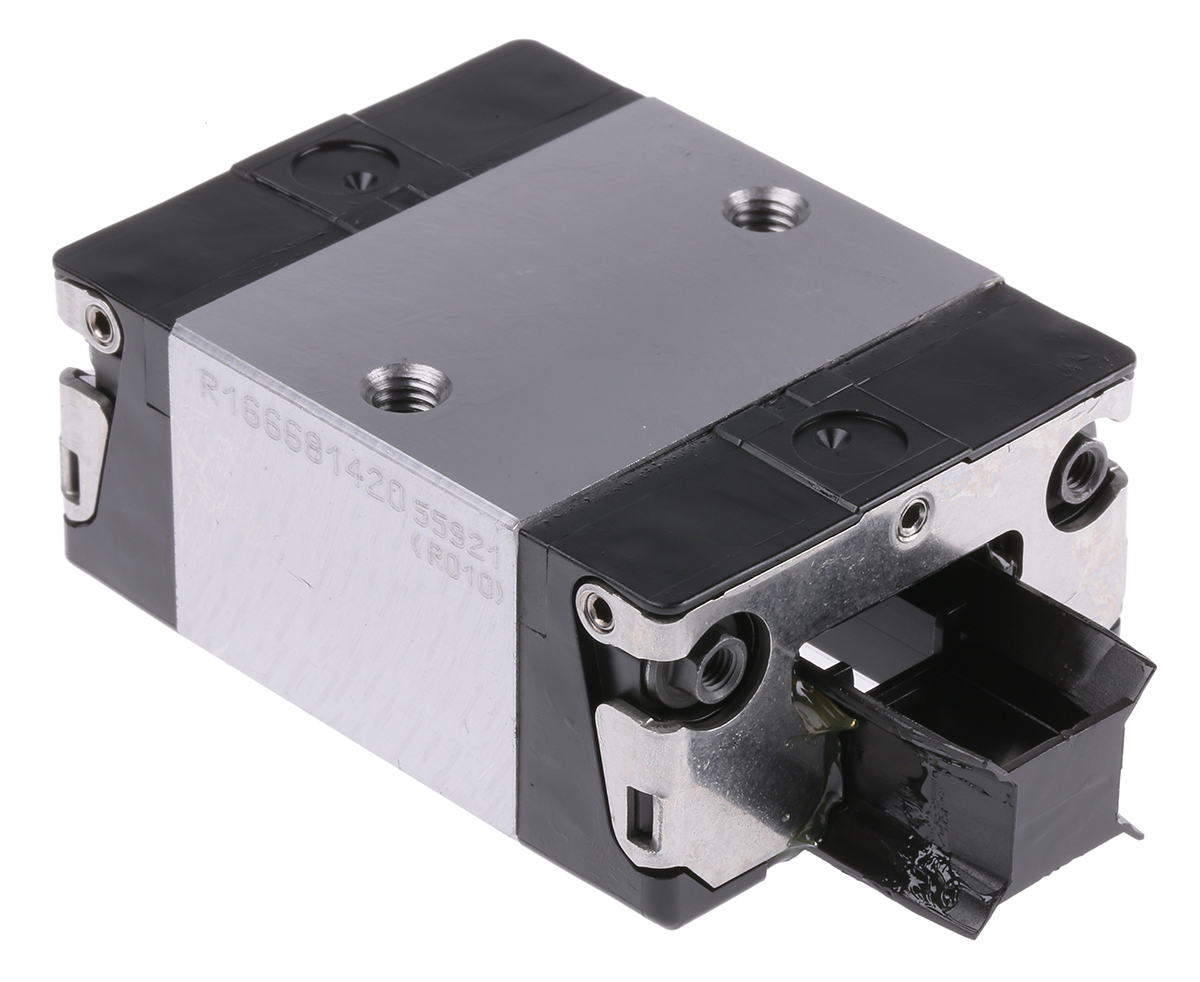 Bosch Rexroth Guide Block R166681420 BSHP Series, 15400 N Dynamic Load