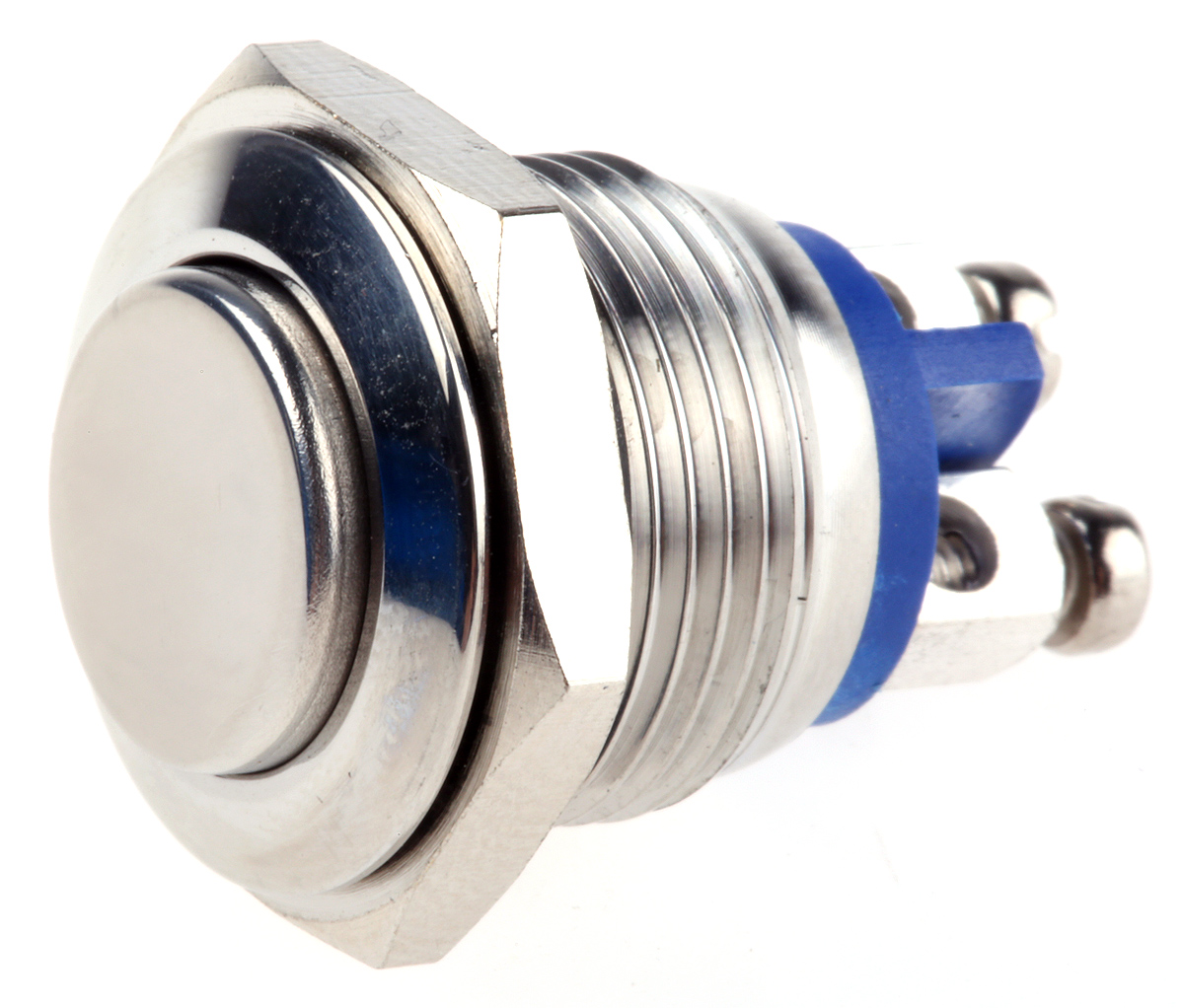 EOZ R Series Push Button Switch, Momentary, Panel, 16.2 mm Cutout, SPST, IP65, 48 V dc 250 V ac