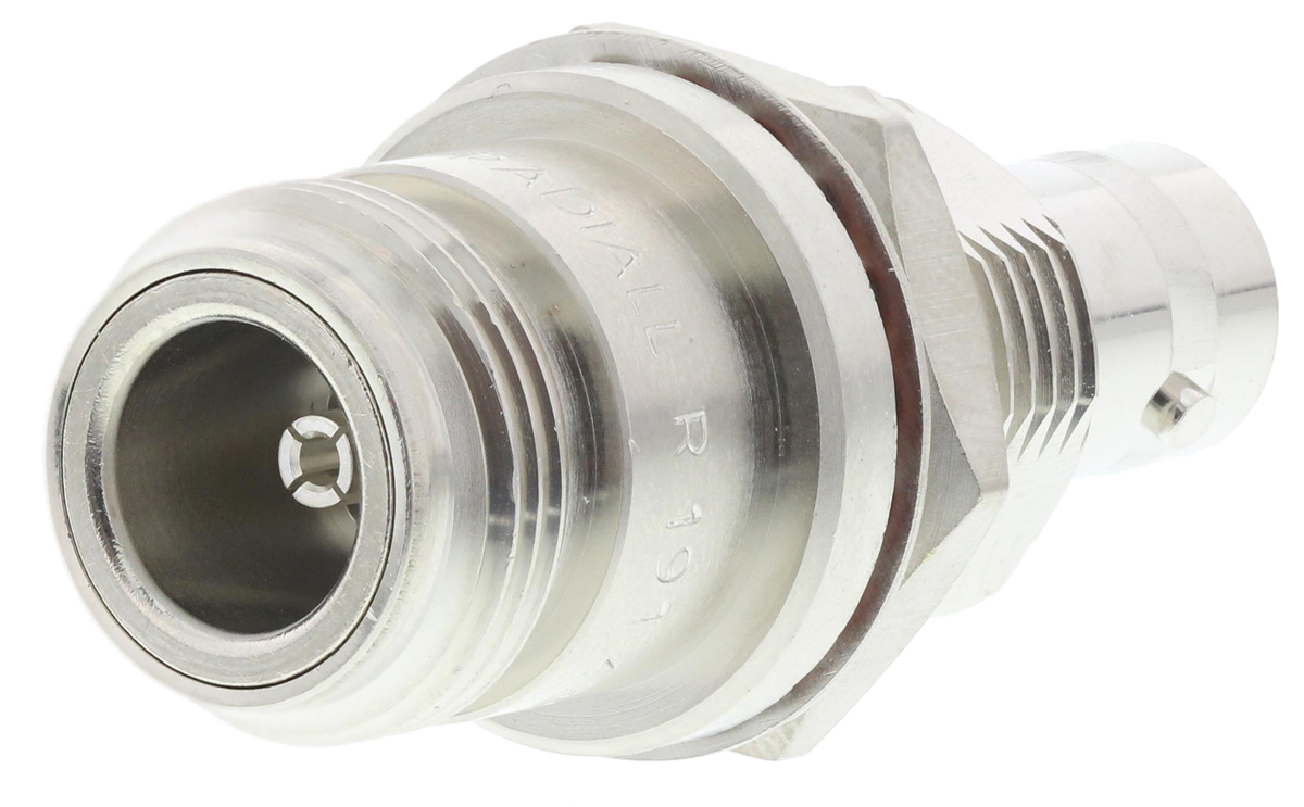 Radiall Straight 50 Ω RF Adapter 4GHz Female Female