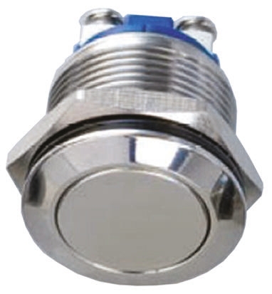 EOZ R Series Push Button Switch, Momentary, Panel, 19.2 mm Cutout, SPST, IP65, 36 V dc
