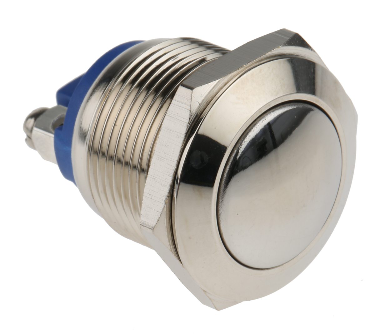 EOZ R Series Push Button Switch, Momentary, Panel, 19.2 mm Cutout, SPST, IP65, 48 V dc