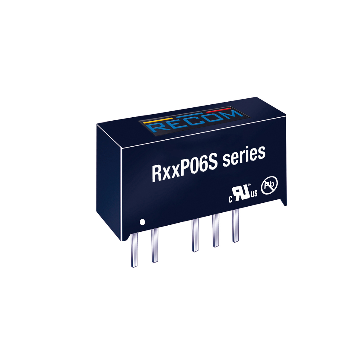 Recom R24P DC/DC Converter, 6V dc/ 167 mA, 26.4V dc Input, 21.6V Input 1 W, Through Hole, 90 °C Max Temp -40 °C Min