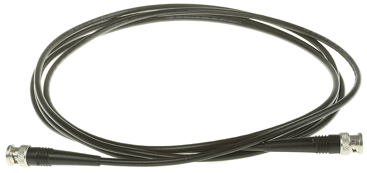 Radiall Cable Assembly Series Coaxial Cable Male BNC to Male BNC, 3 m 50 Ω