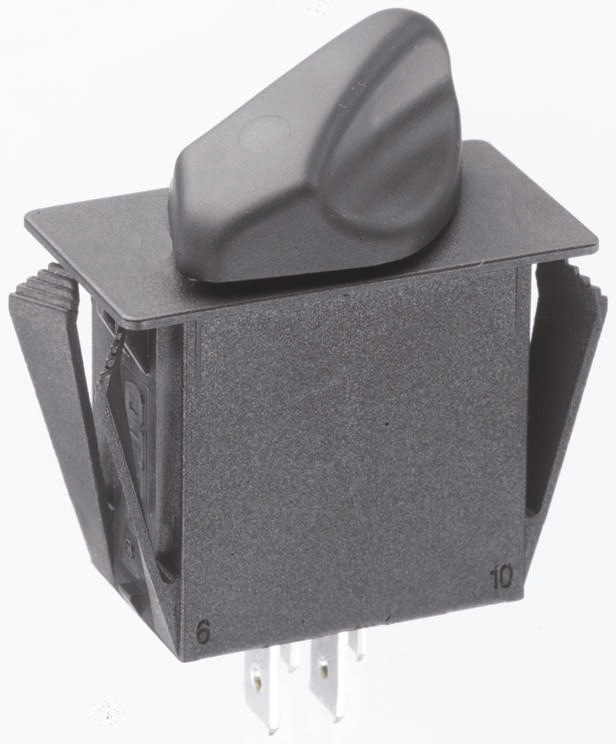 Otto R2, 2 Position SP Rotary Switch, 20A, Tab