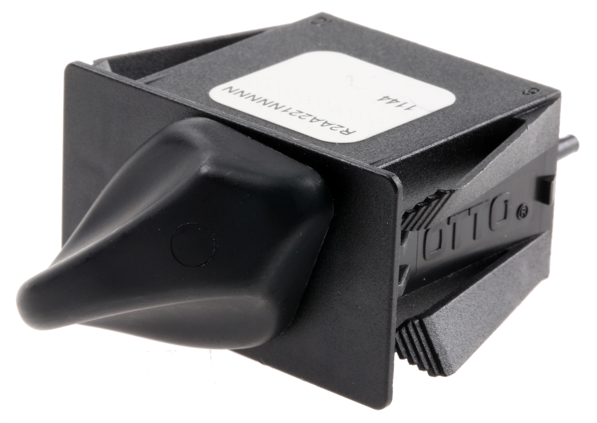 Otto R2, 2 Position SPST Rotary Switch, 20A, Tab