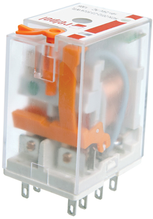 Relpol Surface Power Relay, 110V Coil, 12A Switching Current, DPDT