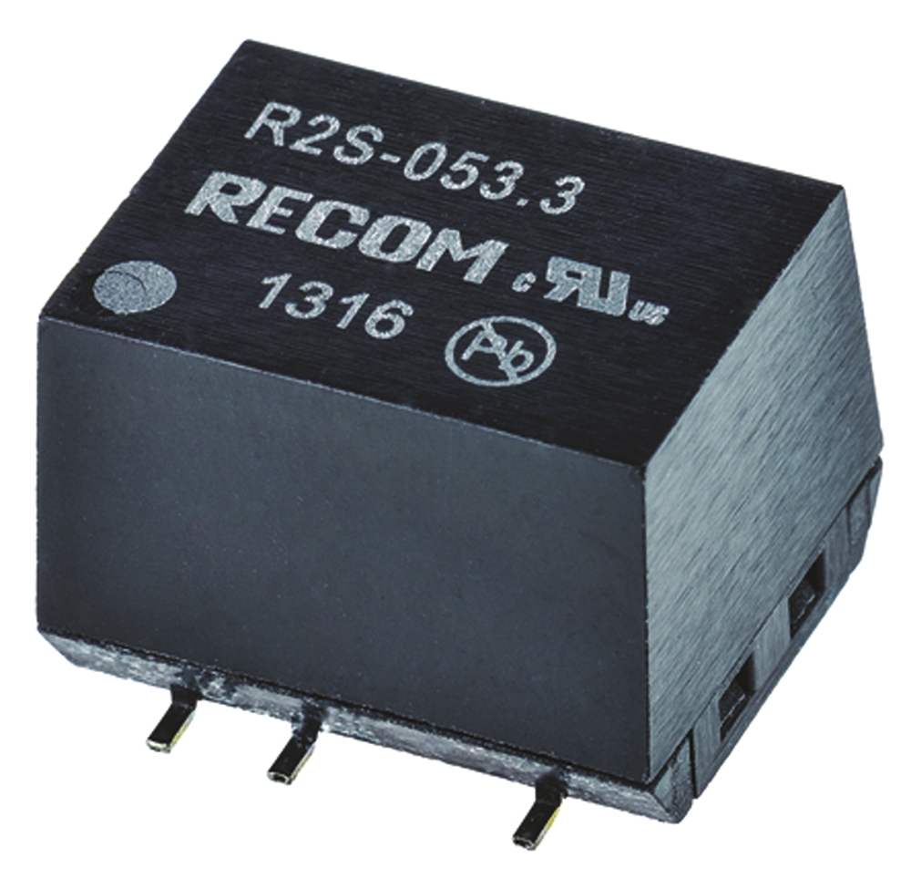 Recom DC/DC Converter, 3.3V/ 606 mA, 5V Input, 4.5V Input 2 W, Surface, 100 °C Max Temp -40 °C Min Temp, 8-Pin Surface