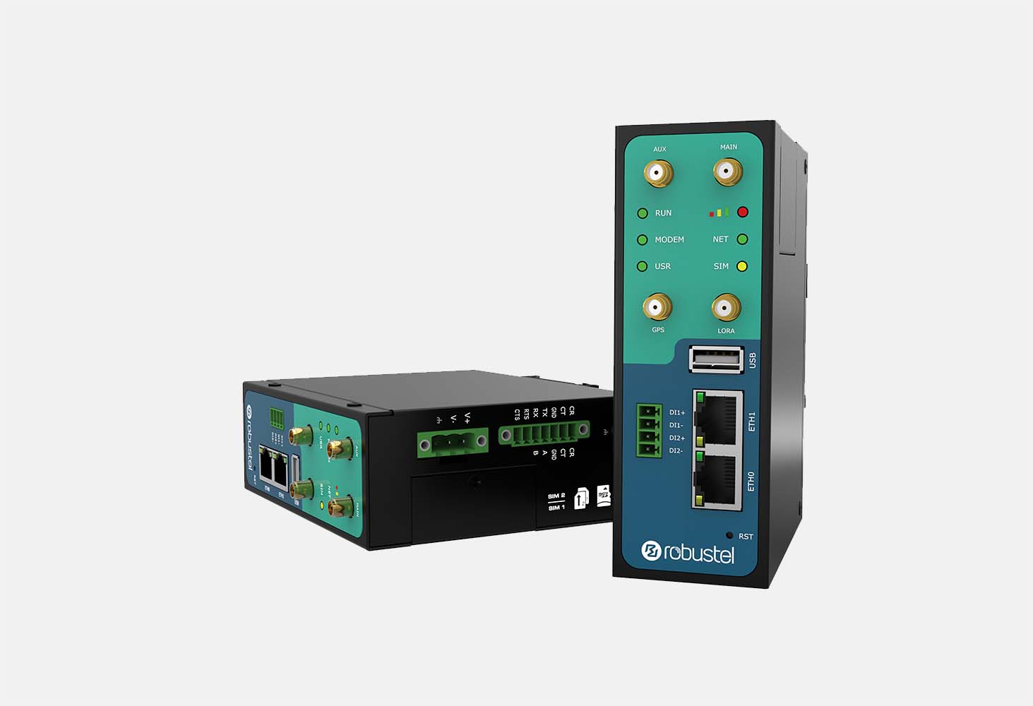 Robustel 100Mbps R3000 LG 2 LoRaWAN, 4G, Ethernet, 2G, 3G 2.4GHz