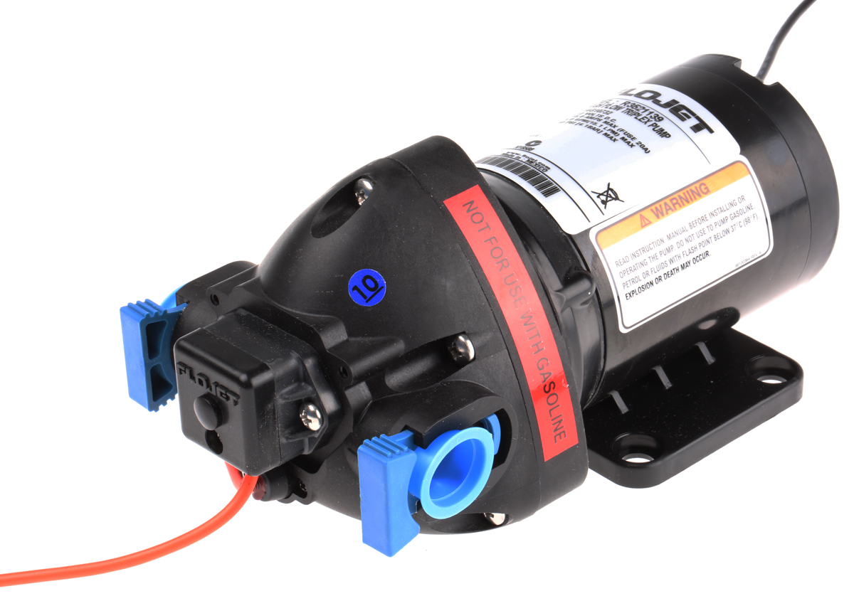 Xylem Flojet Diaphragm Electric Positive Displacement Pump, 15.1L/min, 4.1 bar, 12V