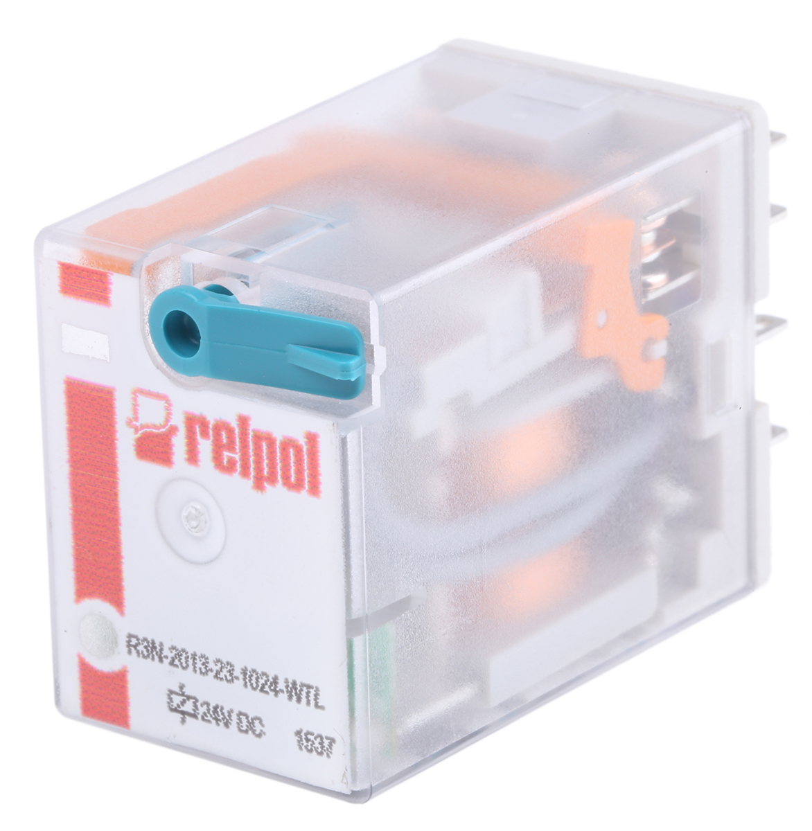 Relpol Surface Power Relay, 24V Coil, 10A Switching Current, 3PDT