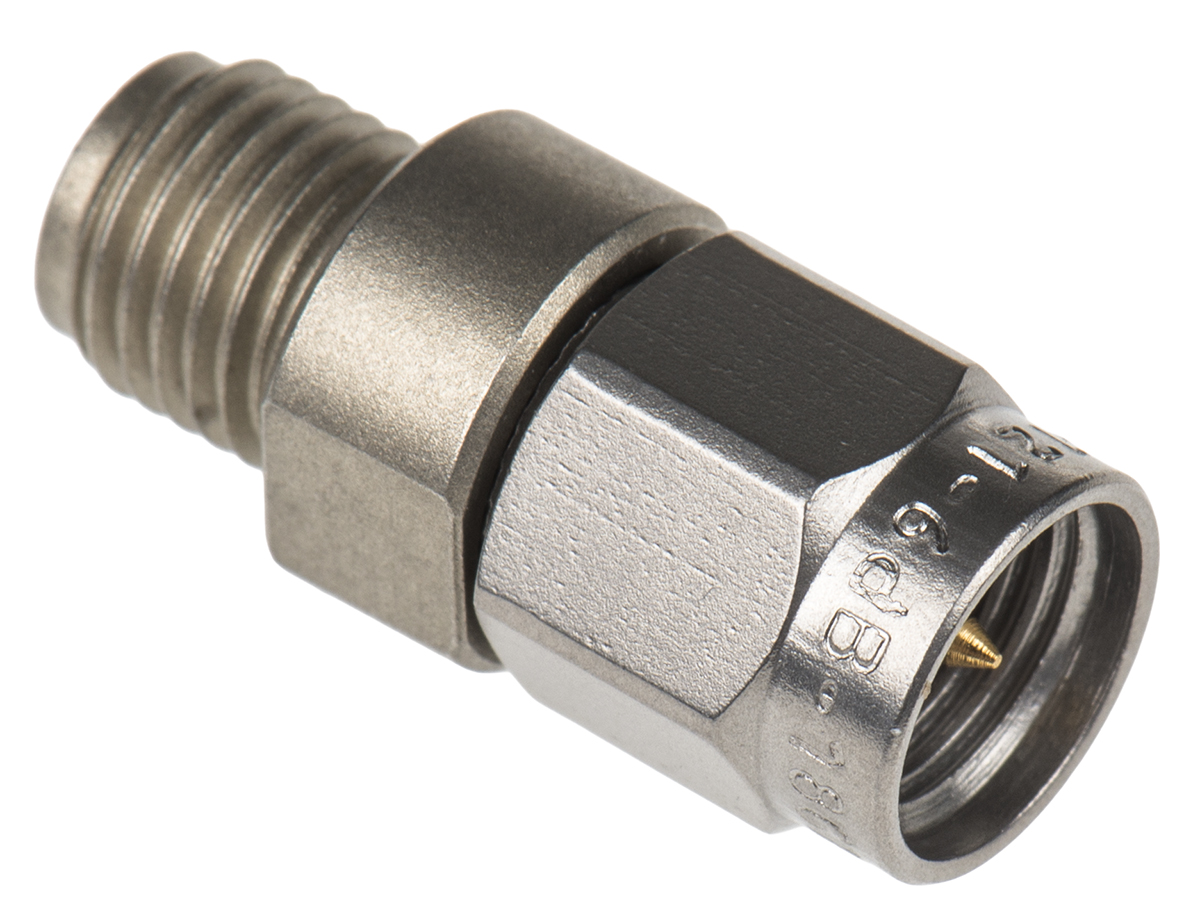 Radiall R411806121 RF AttenuatorStraight 6 dBMaleFemale