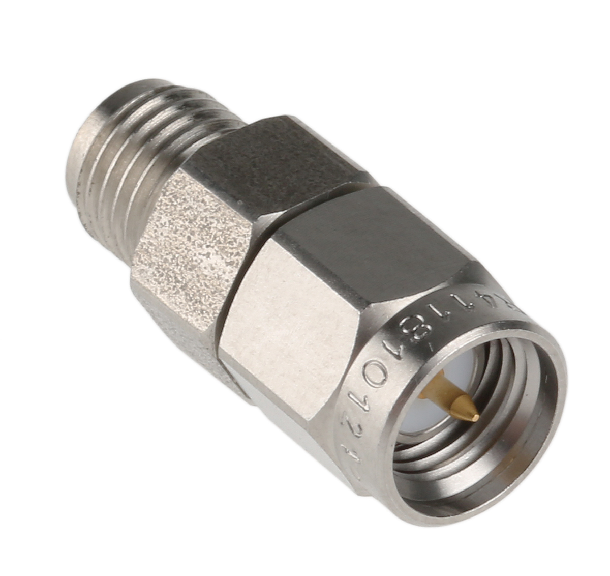 Radiall R411810121 RF AttenuatorStraight 10 dBMaleFemale