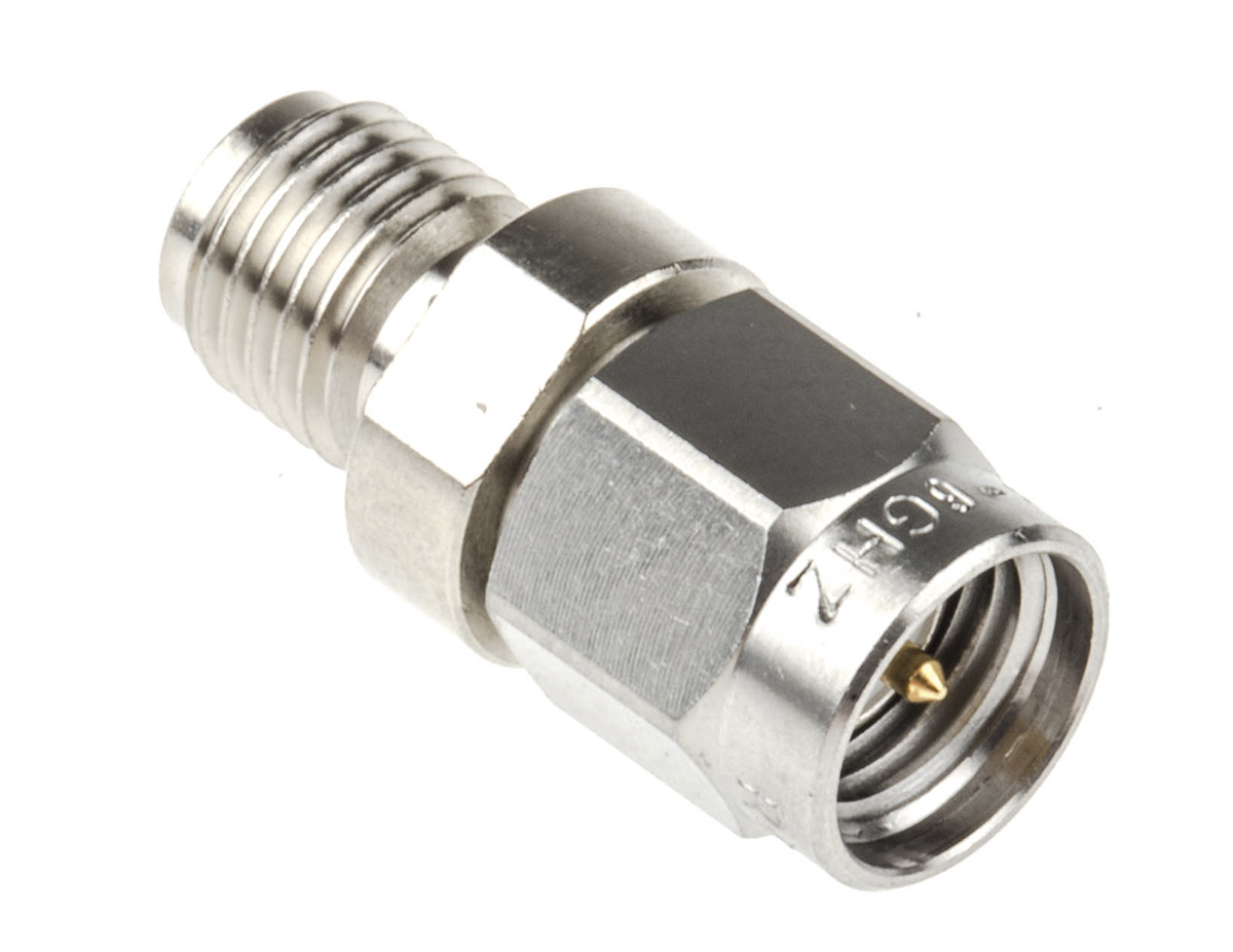 Radiall R411810124 RF AttenuatorStraight 10 dBMaleFemale