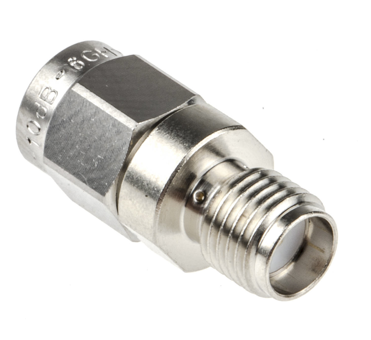r411810124 Radiall R411810124 RF AttenuatorStraight 10 dBMaleFemale