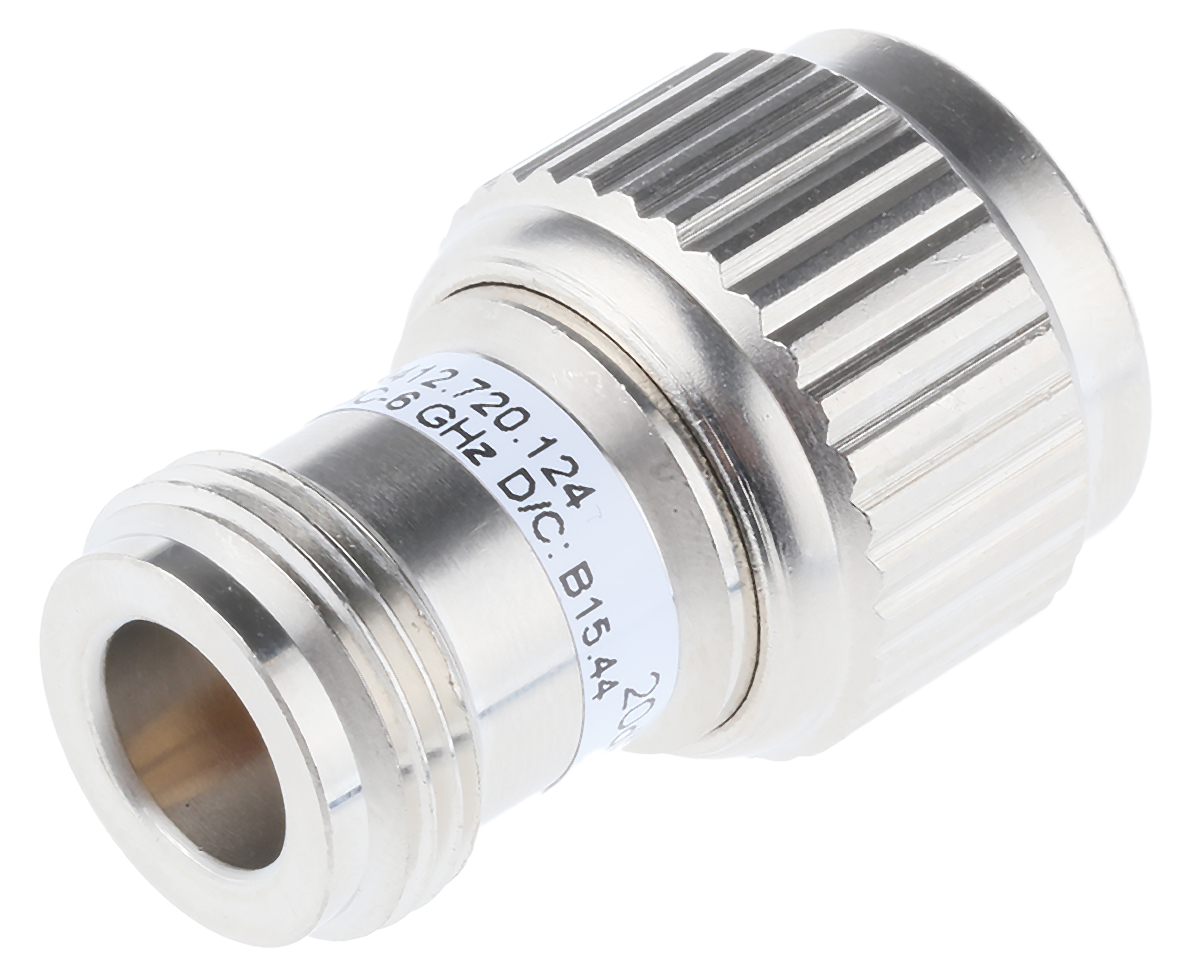Radiall R412720124 RF AttenuatorStraight 20 dBFemaleMale